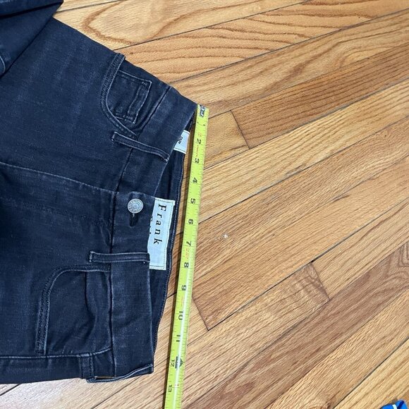 Frank & Eileen Sligo Skinny Jean in Washed Black Raw Hem Size 26 - Picture 9 of 9